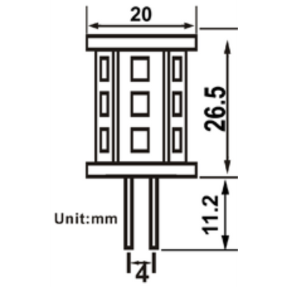 G4 12V/24V 2.6W