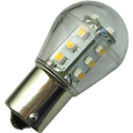 BA15s 12V/24V 0.7W Gul