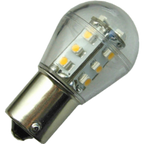 BA15s 12V/24V 0.7W Röd