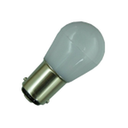 BA15s 12V/24V 1.5W Kallvit