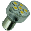 BA15d 12V/24V 1W spot
