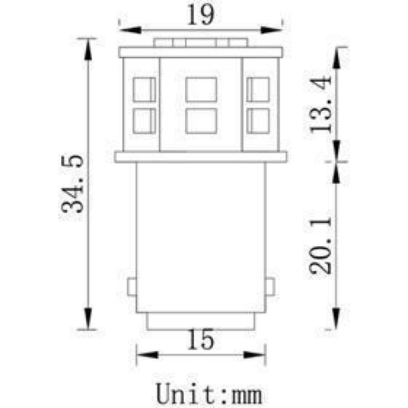 BAY15d 12V/24V 1.9W