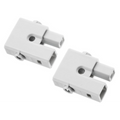 Hermafroditisk kontaktnavn 0,5 til 2,5 mm2 150V 2 poler - 2 stk