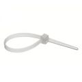 Kabelbånd 200 x 2,5 mm hvid - 100 stk