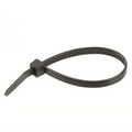 Kabelbånd 200 x 2,5 mm sort - 100 stk