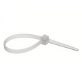 Kabelbånd 300 x 4,8 mm hvid - 100 stk