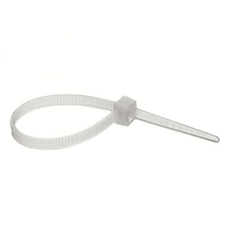 Kabelbånd 300 x 4,8 mm hvid - 100 stk